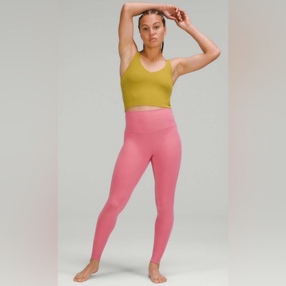 Lululemon Align High Rise 28” Leggings Pink 8 - Picture 1 of 5